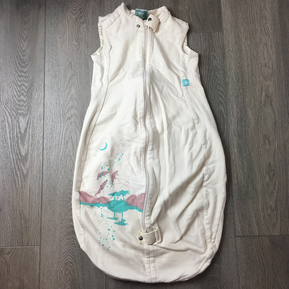 Ergo Pouch Baby Sleep Sack Bag Zip Front Australia White 9 to 18 Months - Picture 1 of 9